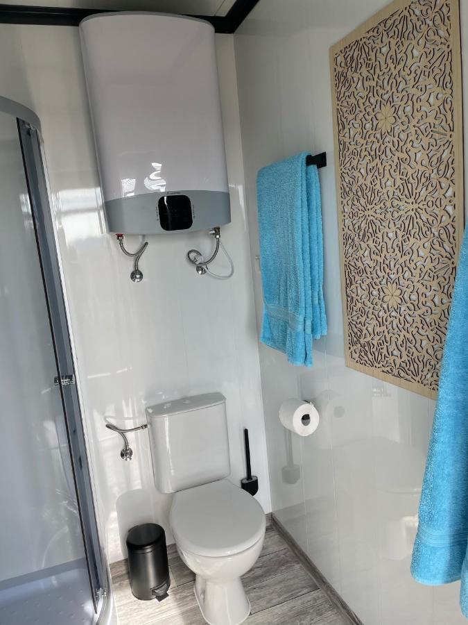 Tiny-House Mit Alpen- Stadt- Und Poolblick , Wlan 帕绍 外观 照片