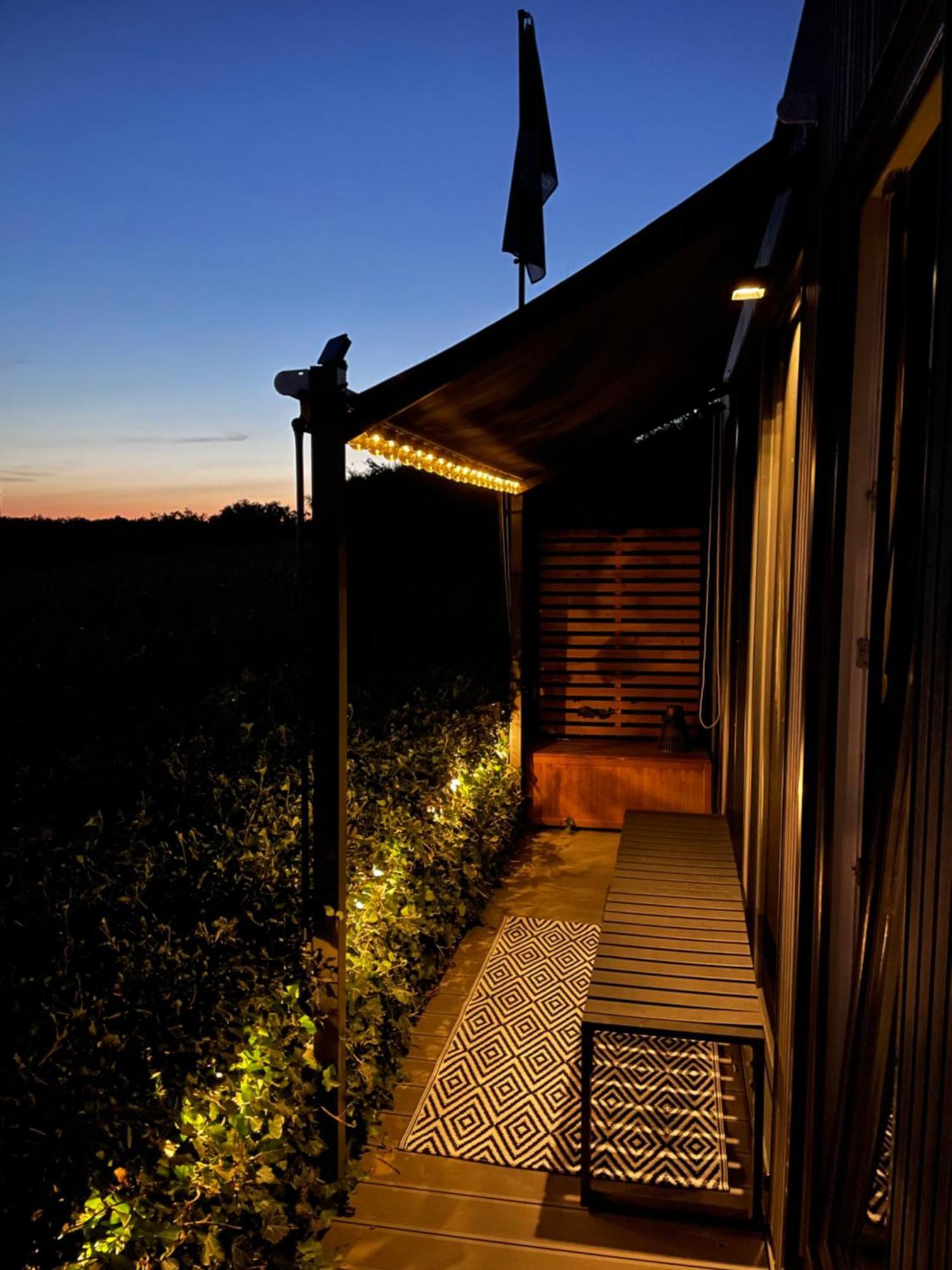 Tiny-House Mit Alpen- Stadt- Und Poolblick , Wlan 帕绍 外观 照片